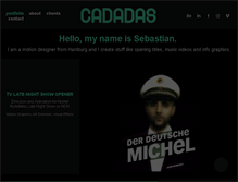 Tablet Screenshot of cadadas.com